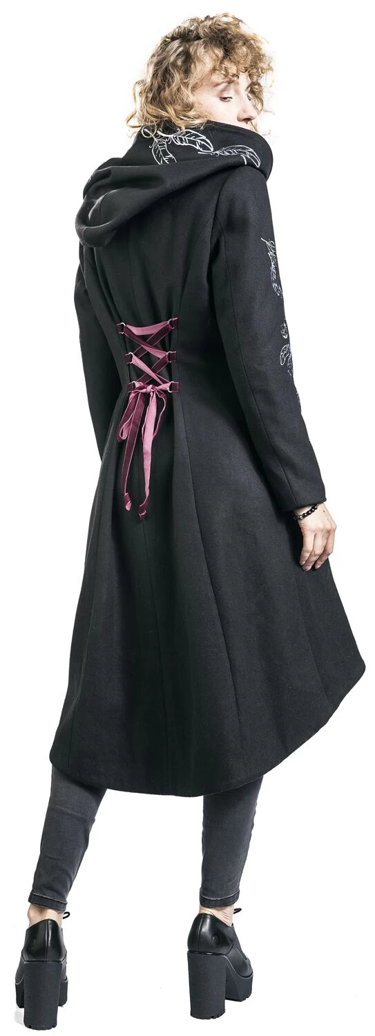 "Hedwig" Winter Coat Black By Harry Potter 7 "Hedwig" Winter Coat Black By Harry Potter - Image 7