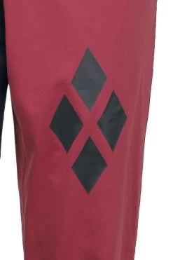 "2 - Live Fast Die Clown" Pyjama Red-black By Suicide Squad -Fashion Lady Clothing Shop 495735d2