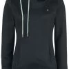 "Adele" Hooded Sweater Black By Forplay