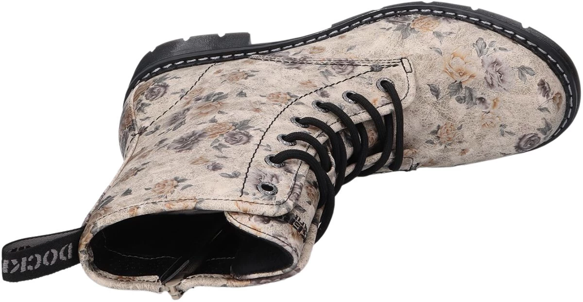 "Lace-Up Boots" Boot Beige By Dockers By Gerli 4 "Lace-Up Boots" Boot Beige By Dockers By Gerli - Image 4