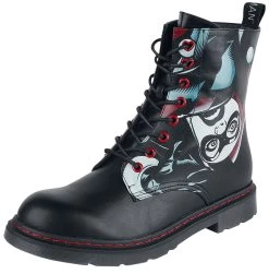 "Harley Quinn" Boots Red-black By Batman