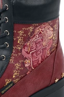 "Gryffindor - House Crest" Boot Red By Harry Potter -Fashion Lady Clothing Shop 499459d