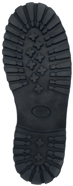 "Steel-Capped Lace-Up Boots" Boot Black By Black Premium By EMP -Fashion Lady Clothing Shop 502988a5