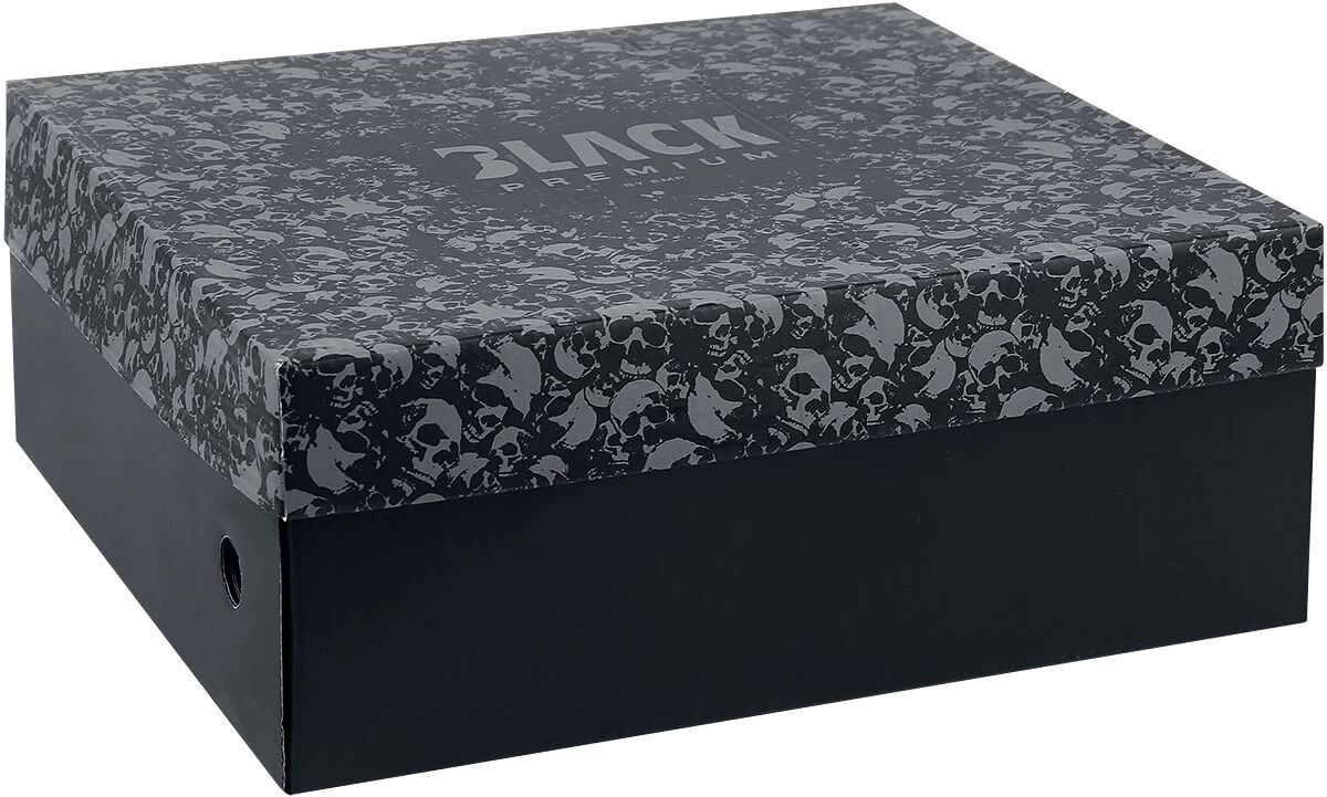 "Sneakers With Forest And Wolf Print" Sneakers High Dark Grey By Black Premium By EMP 8 "Sneakers With Forest And Wolf Print" Sneakers High Dark Grey By Black Premium By EMP - Image 8