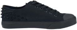"Walk The Line" Sneakers Black By Black Premium By EMP -Fashion Lady Clothing Shop 504482a3