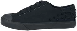 "Walk The Line" Sneakers Black By Black Premium By EMP -Fashion Lady Clothing Shop 504482a4