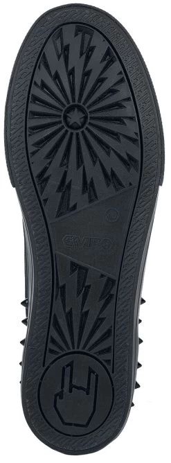 "Walk The Line" Sneakers Black By Black Premium By EMP -Fashion Lady Clothing Shop 504482a6