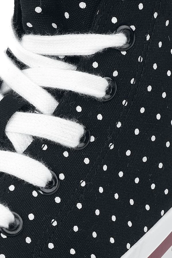 "Dotted Sneakers" Sneakers High Black By Rock Rebel By EMP 6 "Dotted Sneakers" Sneakers High Black By Rock Rebel By EMP - Image 6
