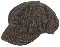 "Brood Snap Cap" Beanie Brown By Brixton -Fashion Lady Clothing Shop 506429a3