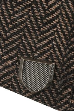 "Brood Snap Cap" Beanie Brown By Brixton -Fashion Lady Clothing Shop 506429d2