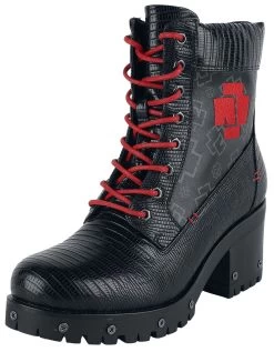 "Modell" Boot Black-red By Rammstein