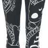 "Cat Craft Leggings" Leggings Black-white By Heartless