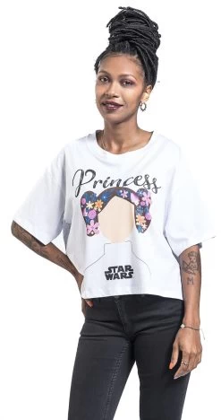"Star Wars - Princess Leia" T-Shirt White By Star Wars 5 "Star Wars - Princess Leia" T-Shirt White By Star Wars -Fashion Lady Clothing Shop 511054wa