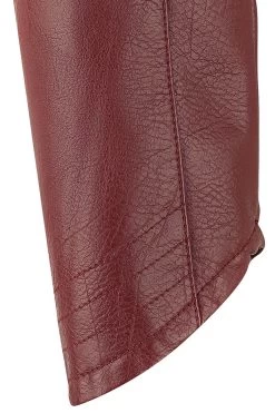 "In The Multiverse Of Madness - Scarlet Witch" Imitation Leather Jacket Red By Doctor Strange -Fashion Lady Clothing Shop 512138d