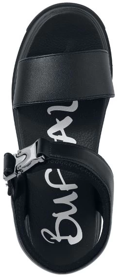 "Jojo" Sandal Black By Buffalo -Fashion Lady Clothing Shop 512690a4
