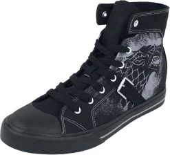 "Stark - Winter Is Coming" Sneakers High Black By Game Of Thrones
