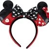 "Loungefly - Mickey And Minnie Valentine" Headband Red-black-white By Mickey Mouse
