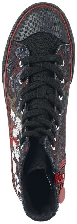 "Taz" Sneakers High Multicolour By Looney Tunes -Fashion Lady Clothing Shop 514284a5