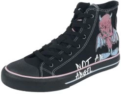 "Tweety - Not An Angel" Sneakers High Black By Looney Tunes