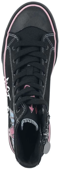 "Tweety - Not An Angel" Sneakers High Black By Looney Tunes -Fashion Lady Clothing Shop 514287a5