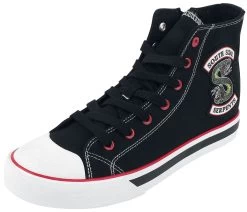 "South Side Serpents" Sneakers High Black By Riverdale