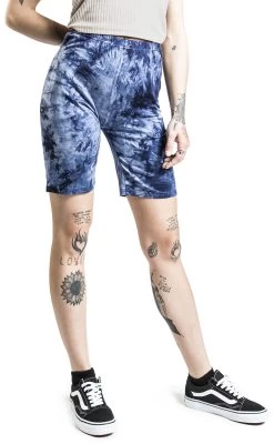 "Primrose Shorts" Shorts Blue By Banned Alternative -Fashion Lady Clothing Shop 514961wa