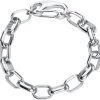 "Basic Style" Bracelet Silver-coloured By Black Premium By EMP
