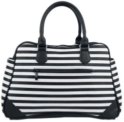"I Just Wanna Give You The Creeps" Handbag Black-white By Banned Alternative -Fashion Lady Clothing Shop 515500b