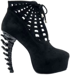 "Gothic Pumps" High Heel Black By Ocultica -Fashion Lady Clothing Shop 515656a3