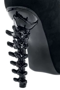 "Gothic Pumps" High Heel Black By Ocultica -Fashion Lady Clothing Shop 515656d2