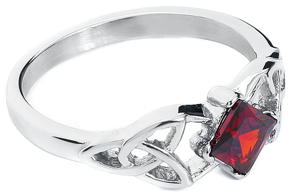 "Celtic Knot" Ring Silver-coloured By EtNox 2 "Celtic Knot" Ring Silver-coloured By EtNox - Image 2