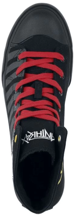 "EMP Signature Collection" Sneakers High Black By Anthrax -Fashion Lady Clothing Shop 516555a5