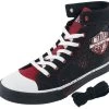 "EMP Signature Collection" Sneakers High Black By Mötley Crüe