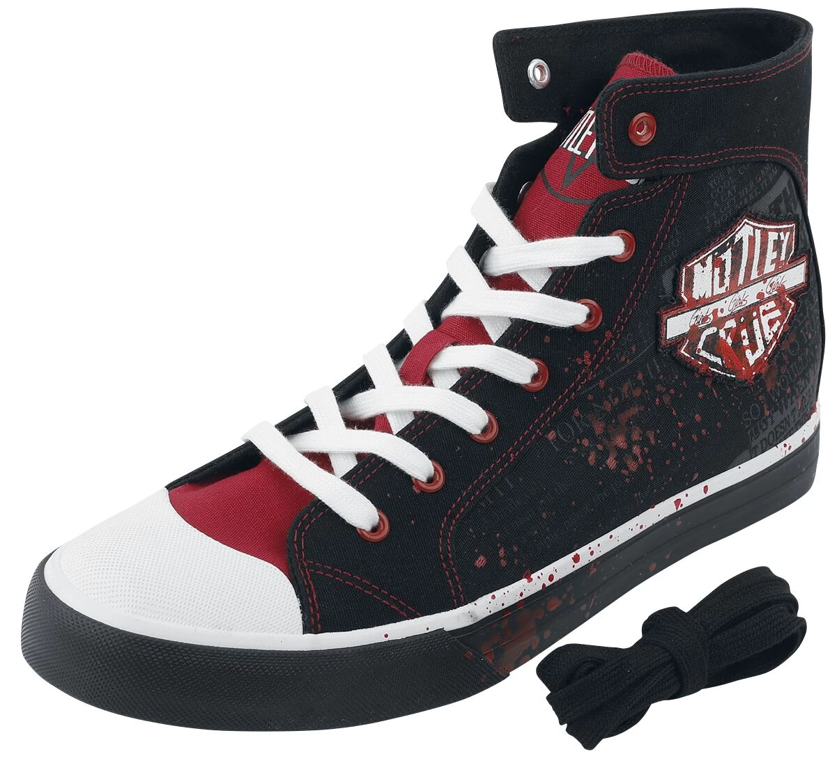 "EMP Signature Collection" Sneakers High Black By Mötley Crüe 1 "EMP Signature Collection" Sneakers High Black By Mötley Crüe