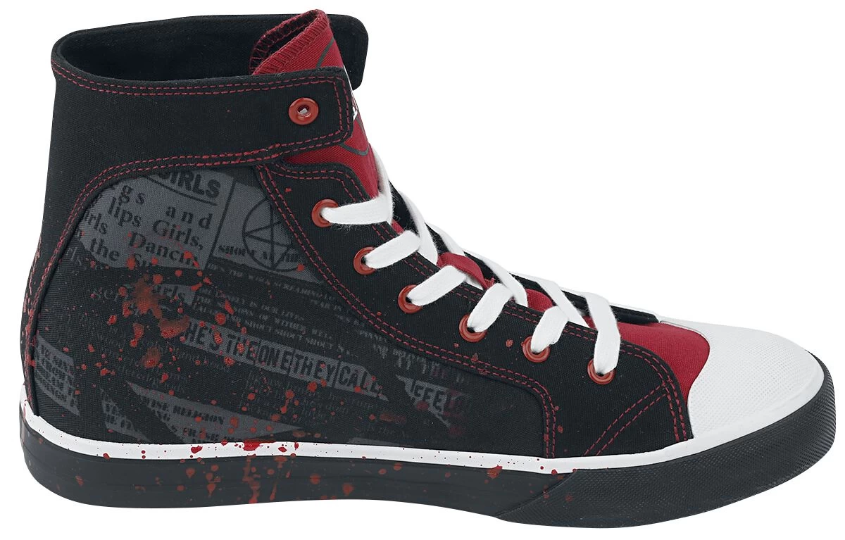 "EMP Signature Collection" Sneakers High Black By Mötley Crüe 3 "EMP Signature Collection" Sneakers High Black By Mötley Crüe - Image 3