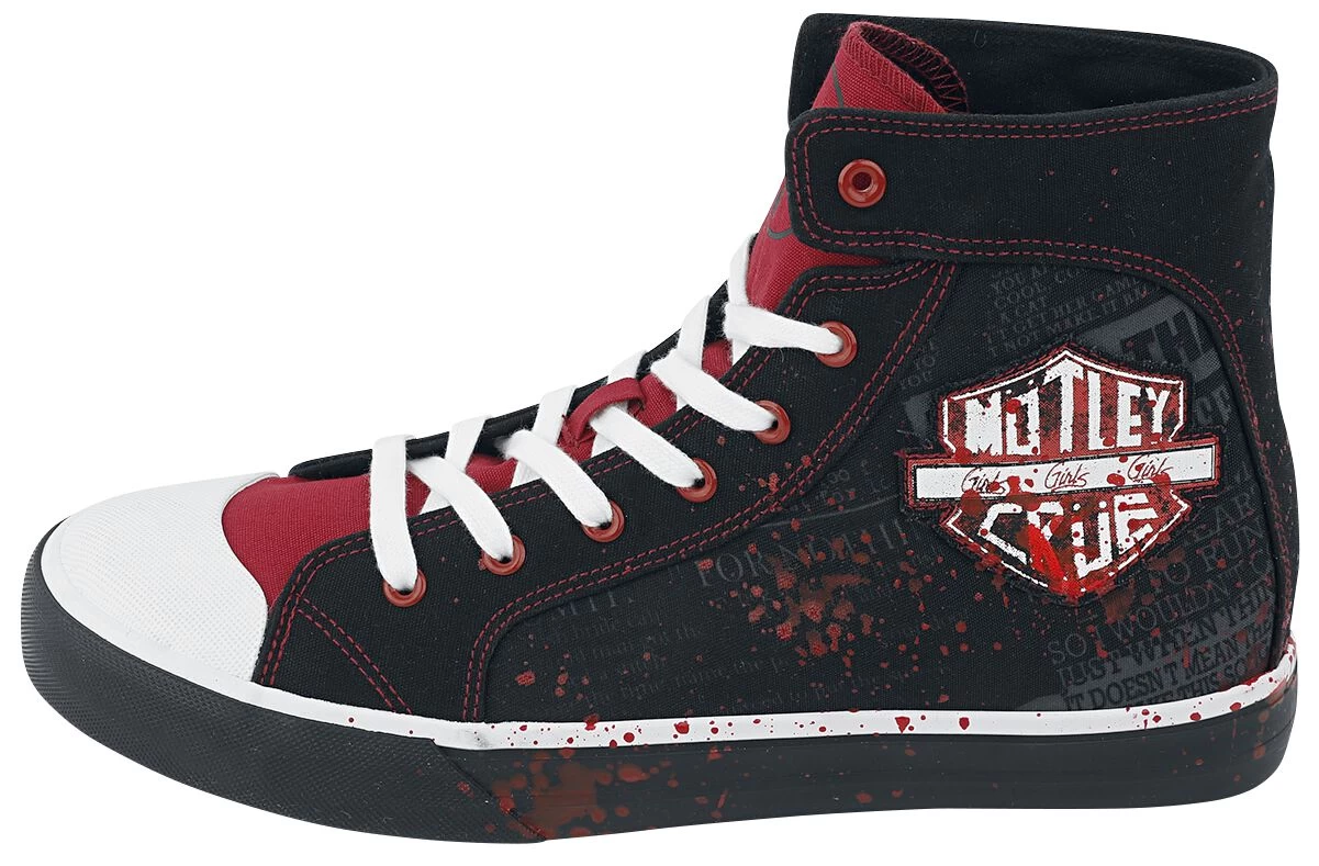 "EMP Signature Collection" Sneakers High Black By Mötley Crüe 4 "EMP Signature Collection" Sneakers High Black By Mötley Crüe - Image 4
