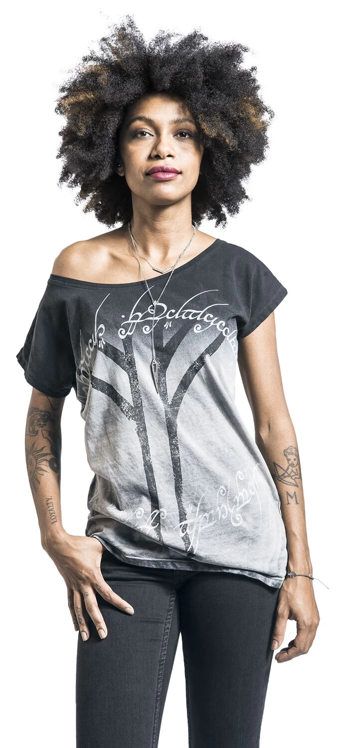 "Ring Speech" T-Shirt Grey By The Lord Of The Rings 5 "Ring Speech" T-Shirt Grey By The Lord Of The Rings - Image 5