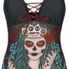 "EMP Signature Collection" Swimsuit Multicolour By Five Finger Death Punch