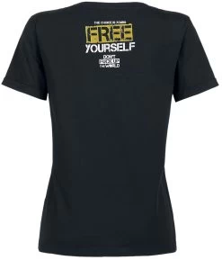 "Don't Fuck Up The World - Black T-shirt With Print" T-Shirt Black By EMP Special Collection 8 "Don't Fuck Up The World - Black T-shirt With Print" T-Shirt Black By EMP Special Collection -Fashion Lady Clothing Shop 519336b