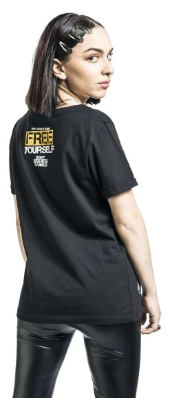 "Don't Fuck Up The World - Black T-shirt With Print" T-Shirt Black By EMP Special Collection 11 "Don't Fuck Up The World - Black T-shirt With Print" T-Shirt Black By EMP Special Collection -Fashion Lady Clothing Shop 519336wb