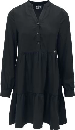 "Phoebe" Short Dress Black By Forplay