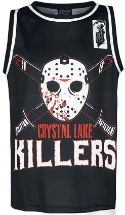"Crystal Lake Killers" Jersey Black-white-red By Heartless