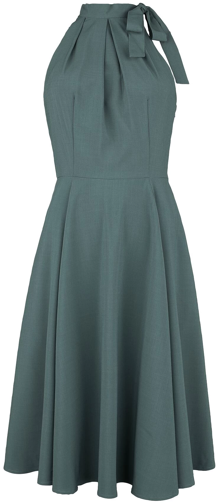 "Kira Swing Dress" Medium-length Dress Green By H&R London 1 "Kira Swing Dress" Medium-length Dress Green By H&R London