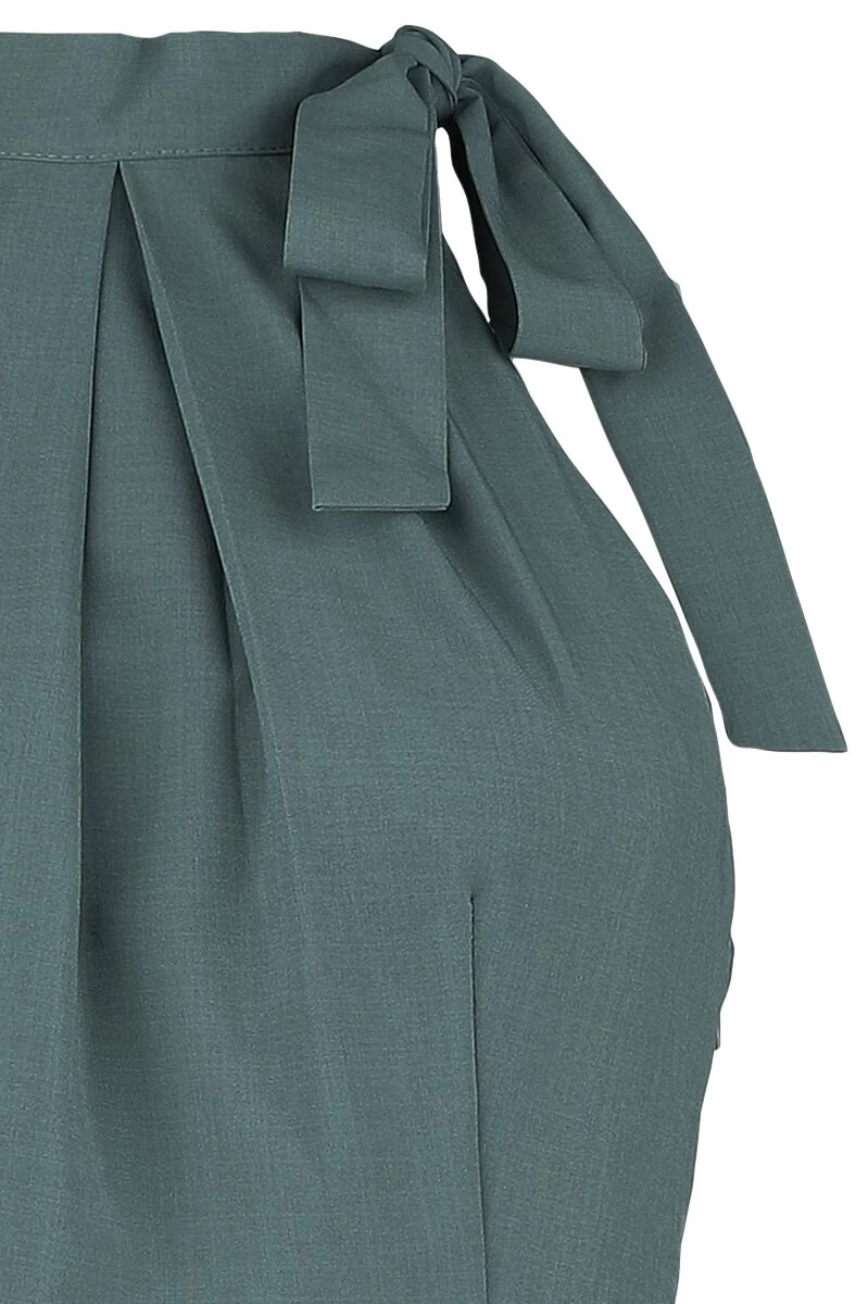 "Kira Swing Dress" Medium-length Dress Green By H&R London 3 "Kira Swing Dress" Medium-length Dress Green By H&R London - Image 3