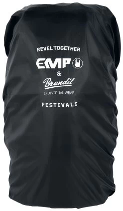 "EMP X Brandit - Festival Rucksack" Backpack Black By EMP Special Collection -Fashion Lady Clothing Shop 520432d11