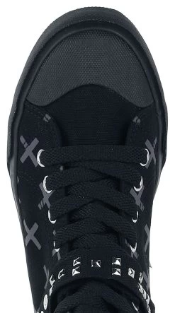 "Phat Kandi X Black Blood By Gothicana Trainers" Sneakers High Black By Black Blood By Gothicana -Fashion Lady Clothing Shop 520776a5