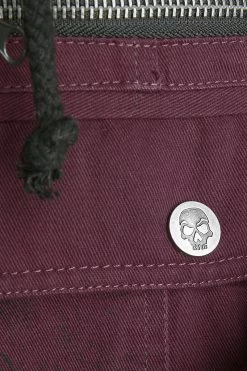 "Winter Jacket With Rock Rebel Prints" Winter Jacket Red-black By Rock Rebel By EMP -Fashion Lady Clothing Shop 521631d3