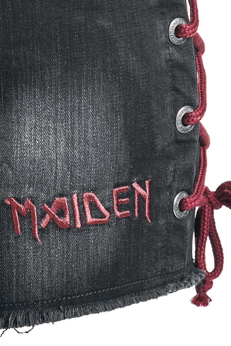 "EMP Signature Collection" Hot Pants Black By Iron Maiden 3 "EMP Signature Collection" Hot Pants Black By Iron Maiden - Image 3