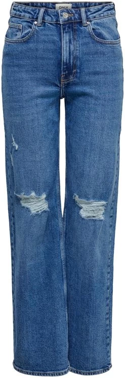 "Juicy HW Wide Leg" Jeans Blue By Only