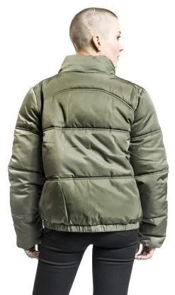 "Anni Jacket" Winter Jacket Olive By Noisy May -Fashion Lady Clothing Shop 523585wb